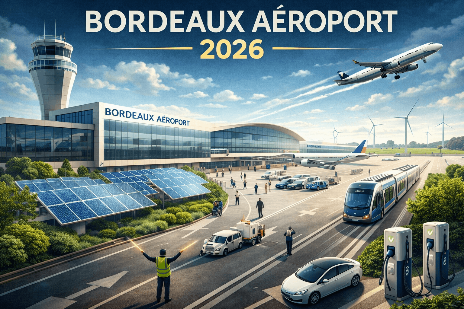 Bordeaux Aéroport 2026 : modernisation majeure et transition écologique accélérée