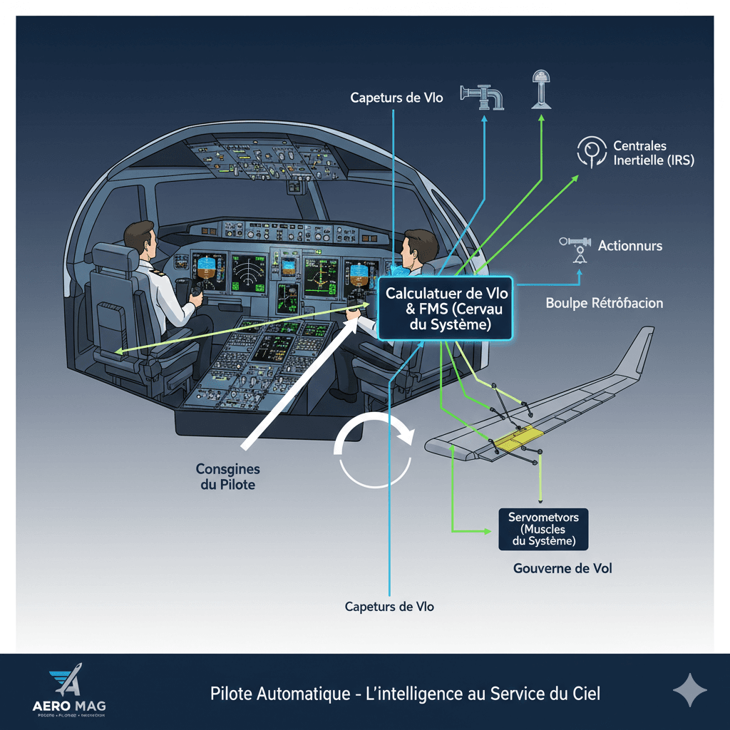 Comment fonctionne un pilote automatique ?