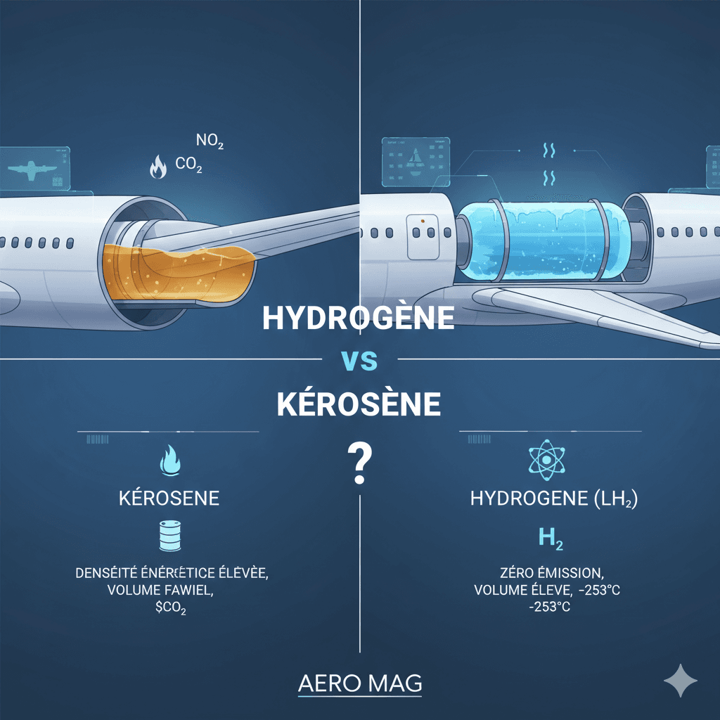 L’hydrogène peut-il remplacer le kérosène ?
