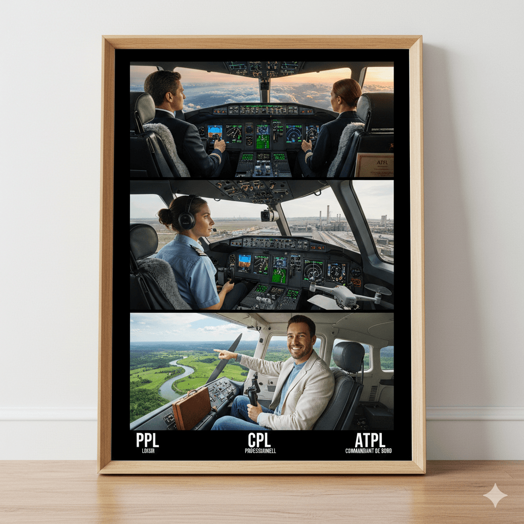 PPL, CPL, ATPL : quelles différences pour une carrière de pilote ?